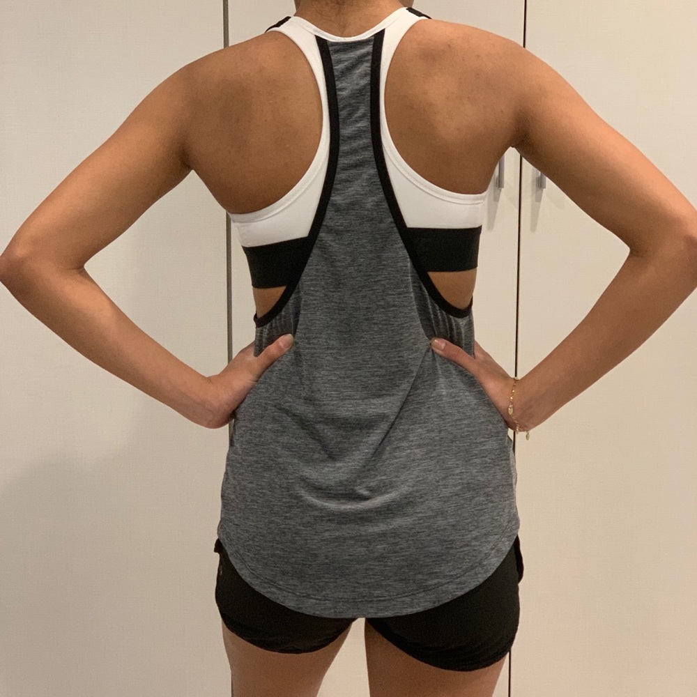 Nike 2-in-1 sports bra and tank top